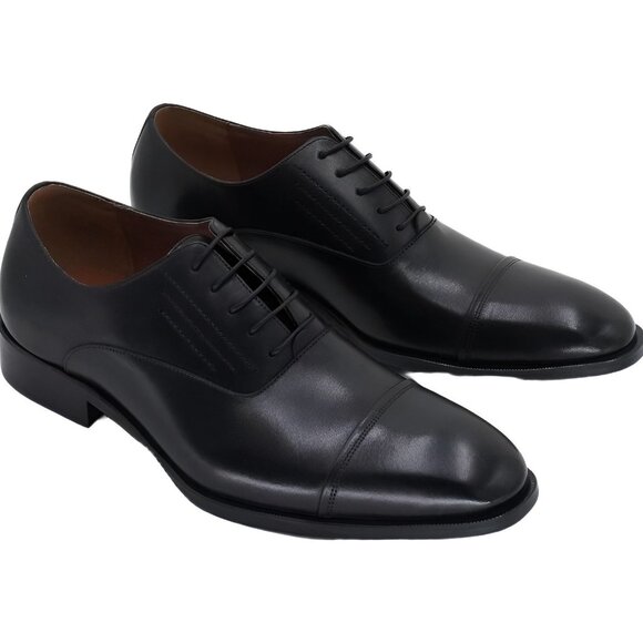 Vintage Foundry Co Men\'s Pence Cap Toe Dress Oxfords Black US 9 M